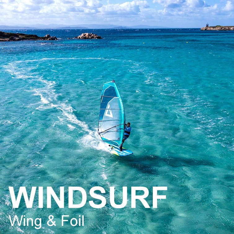 Windsurf, szörf: vitorlák, deszkák, árbocok, bumok, tartozékok, ruházat és kiegészítők