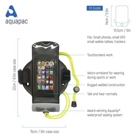 Aquapac Armband Small 216 vízálló tok, karra rögzíthető