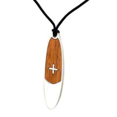 Medál SUP XL silver-wood