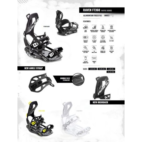  Raven FT360 lemon Fastec binding