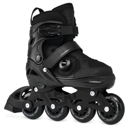 Raven Oxen Pro Black (gyorsfűzős) egysoros fitnesz görkorcsolya