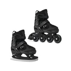   Raven Oxen Pro Black (gyorsfűzős) egysoros fitnesz görkorcsolya