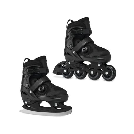 Raven Oxen Pro Black (gyorsfűzős) egysoros fitnesz görkorcsolya