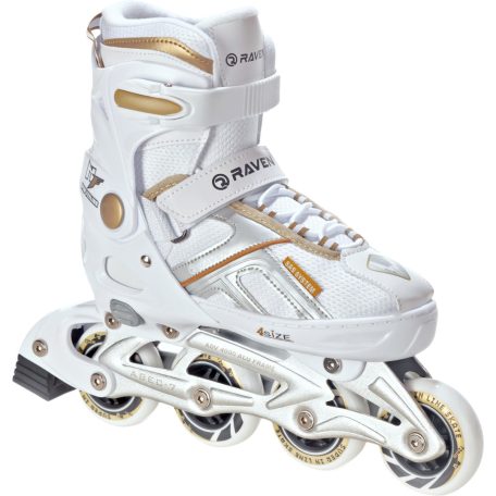 Raven Pulse White-Gold egysoros fitnesz görkorcsolya