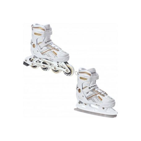 Raven Pulse White-Gold egysoros fitnesz görkorcsolya