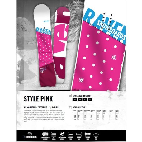 AKCIÓ! Raven Style Pink 2022/23