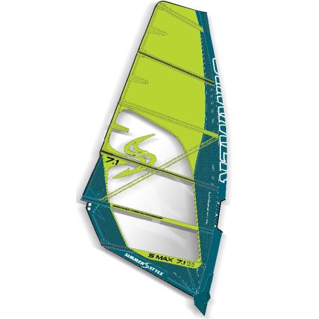 AKCIÓ! Simmerstyle S-Max 6.5 yellow (2023) windsurf vitorla