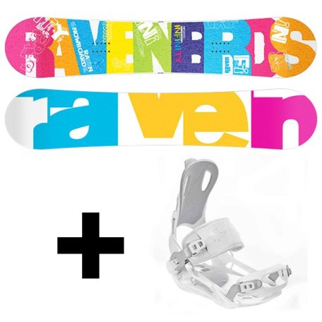 Raven Infinity 151 + Raven FT360 white M