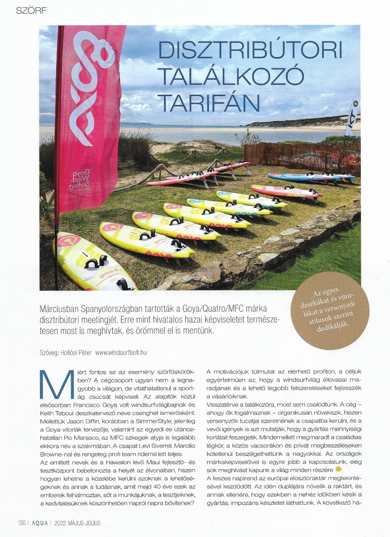 Disztribútori találkozó Tarifán