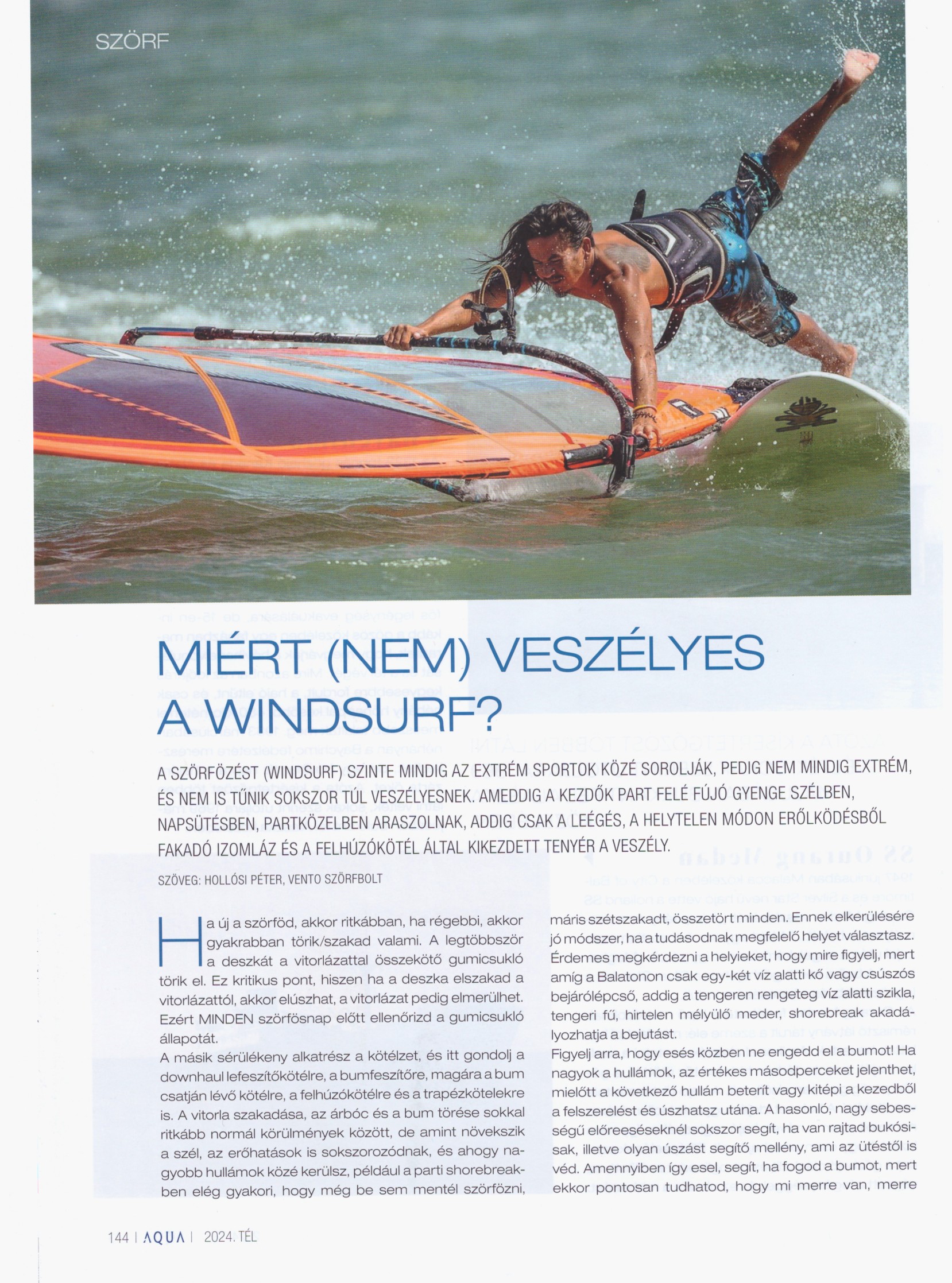 Veszélyes a windsurf?